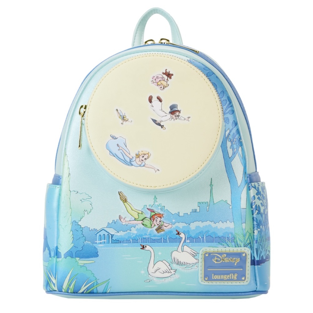 NWT Loungefly Peter Pan You Can Fly Glow Mini Backpack